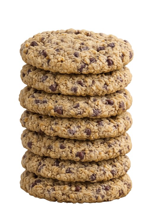 Classic Chocolate Chip Oatmeal Cookies (12 Pack)