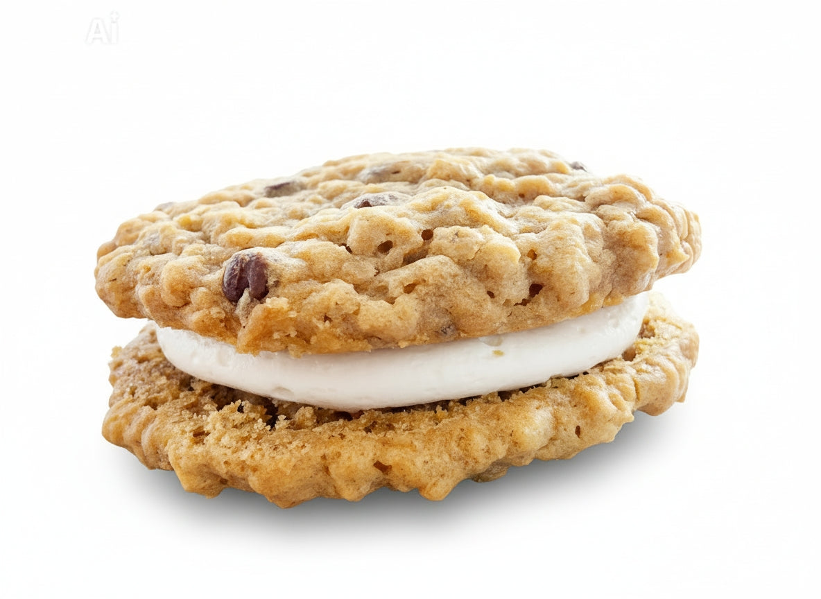 Oatling Oatmeal Chocolate Chip Cream Pies